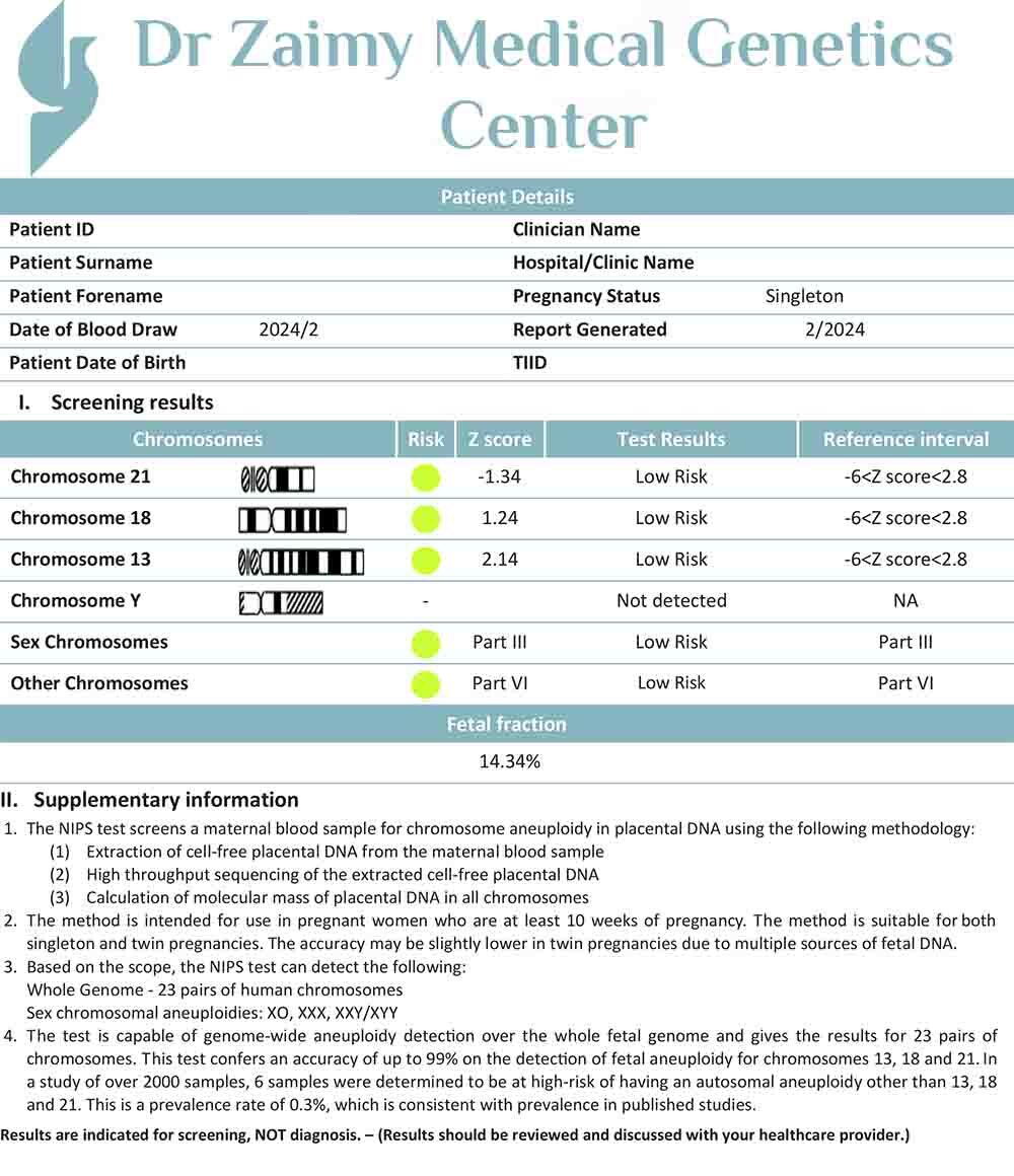 نمونه جواب آزمایش سلفری